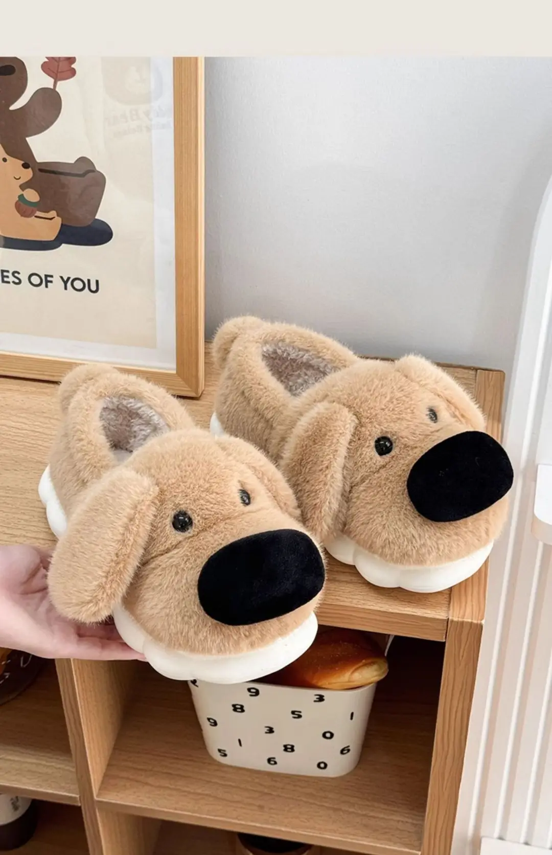 Kapi Barra Cotton Slippers Women's Winter 2025 New Couple Home Warm Cute Mao Mao Slippers Men's Winter — feature 19