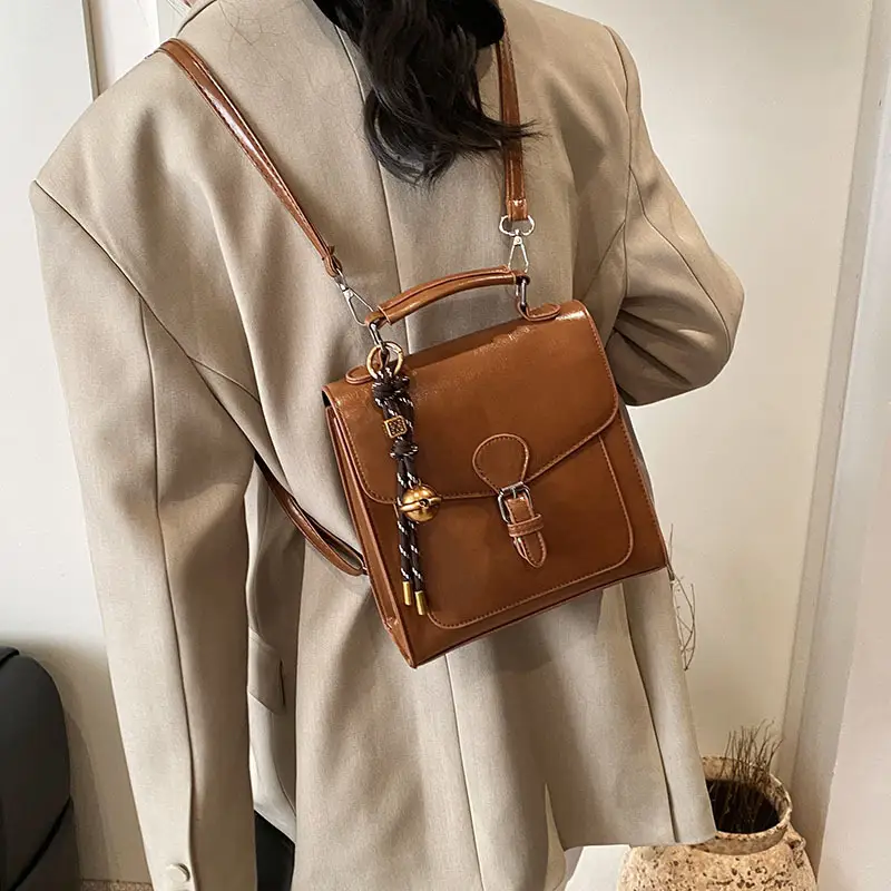 2025 Spring Japanese Korean College Style White Shoulder Bag - Image 8