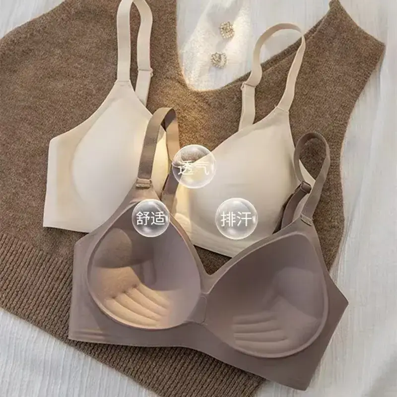 Palm Style Fixed Cup Expansion Large Seamless Underwear Women - Image 7