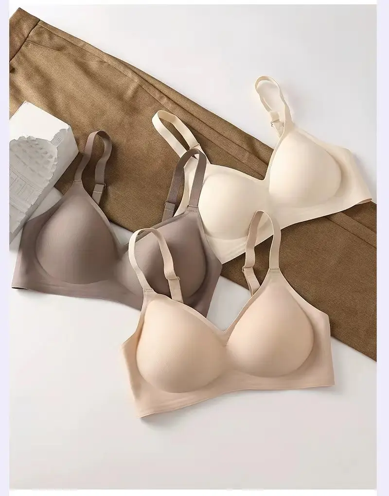 Palm Style Fixed Cup Expansion Large Seamless Underwear Women — feature 13