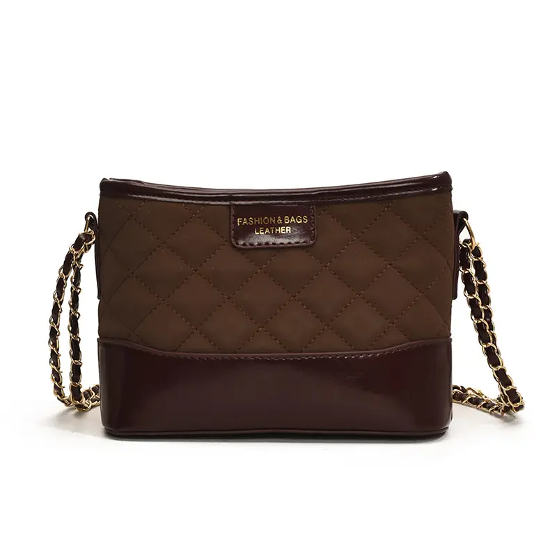 Super Fire Diamond Embroidery Black Chain Shoulder Bag Women