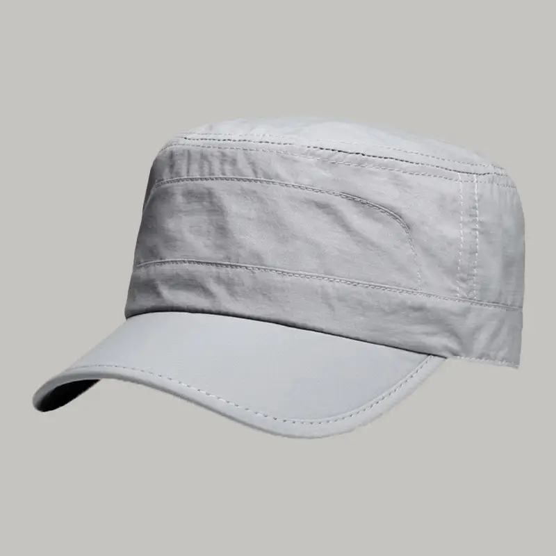 Grey Blue Baseball Cap Summer Outdoor Sun Hat - Image 6
