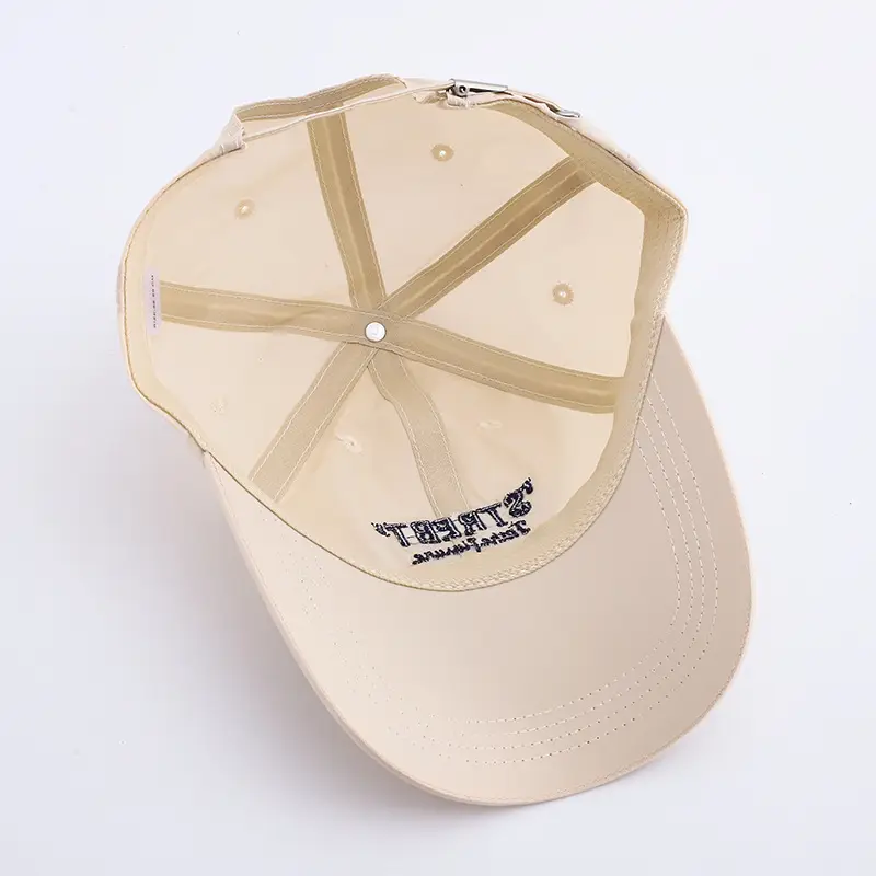 Men White Street Brand Baseball Cap with Embroidery — feature 4