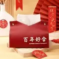 Red Creative Tissue Box for Weddings & Festivals - Image 18