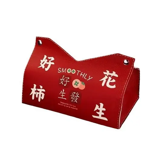 Red Creative Tissue Box for Weddings & Festivals - Image 21