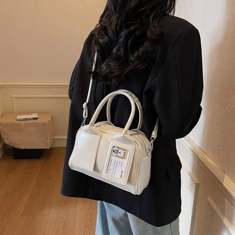 Red Korean Style Shoulder Crossbody Bag 2025