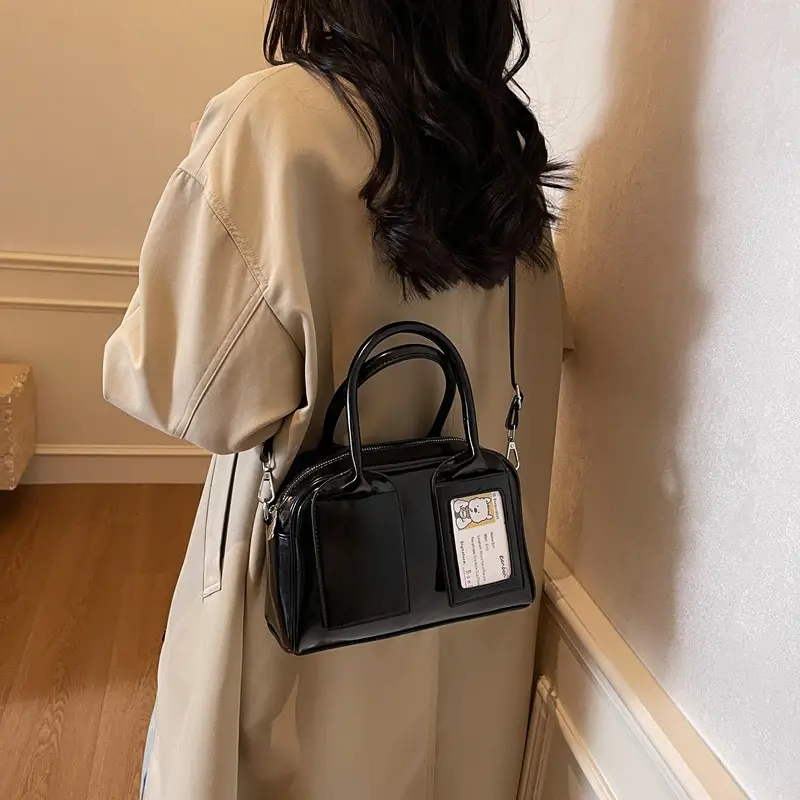 Red Korean Style Shoulder Crossbody Bag 2025