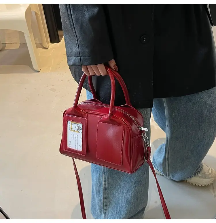 Red Korean Style Shoulder Crossbody Bag 2025 — feature 20