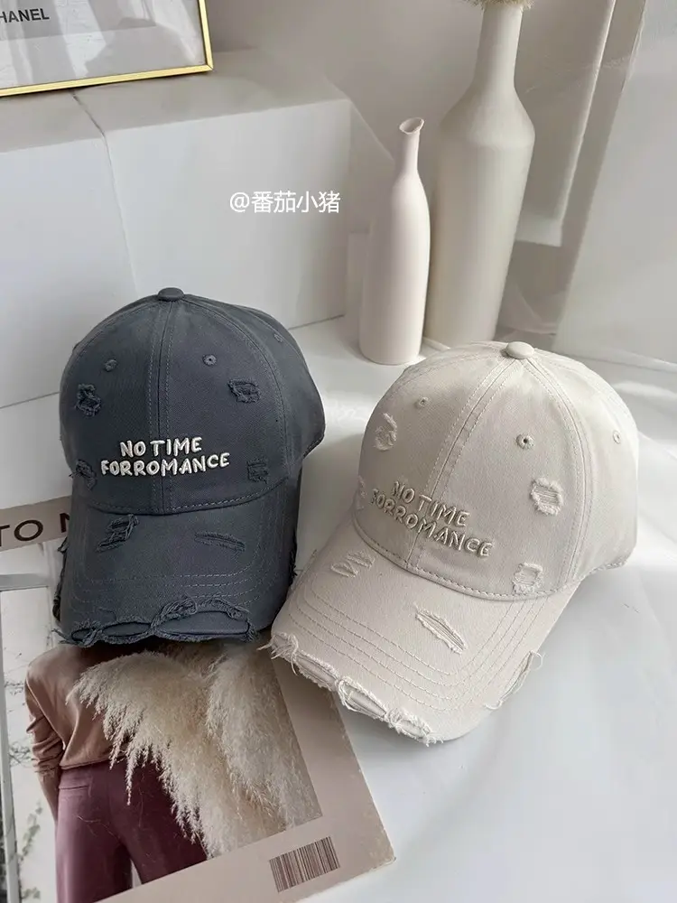 2025 Grey Baseball Cap No Time for Romance — feature 3