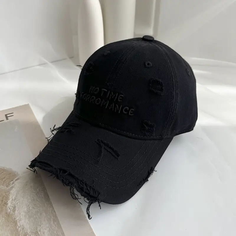 2025 Grey Baseball Cap No Time for Romance - Image 3