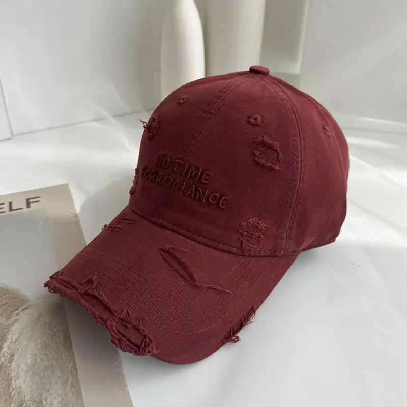 2025 Grey Baseball Cap No Time for Romance - Image 6