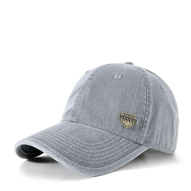 2025 Retro Denim Sunshade Cap with Soft Top - Image 2