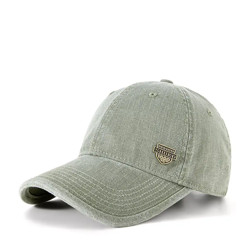 2025 Retro Denim Sunshade Cap with Soft Top - Image 5