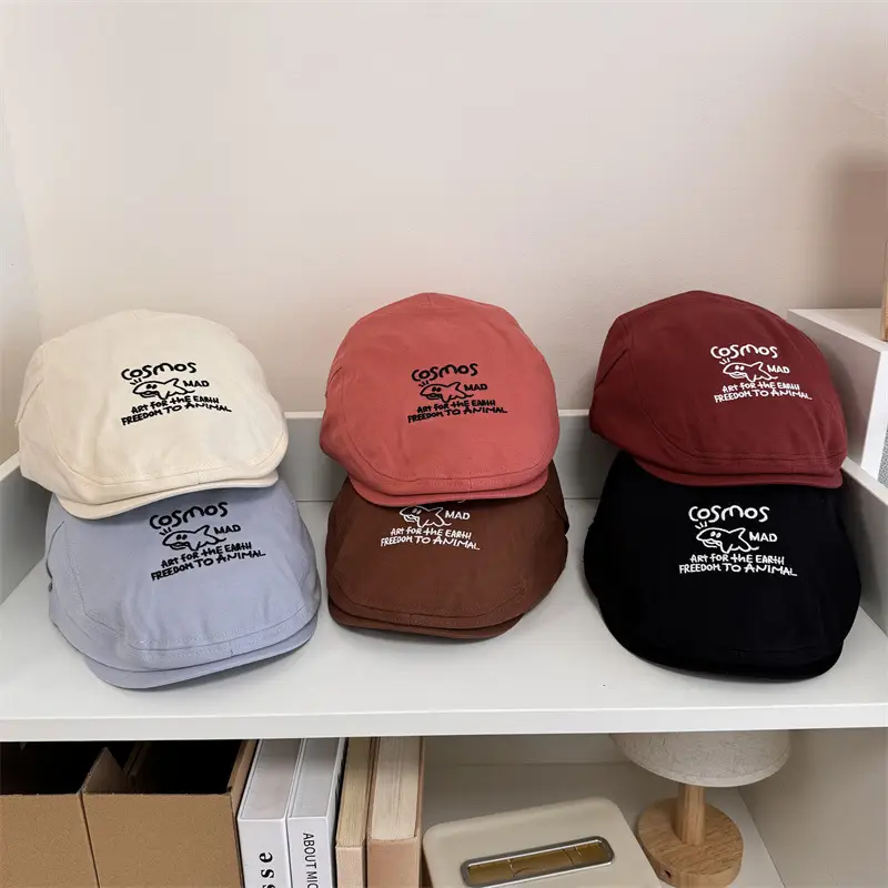 2025 Shark Letter Embroidered Hats Spice Girls Duck Tongue - Image 7