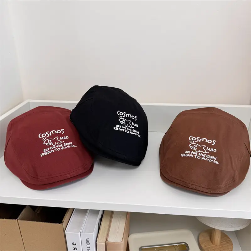 2025 Shark Letter Embroidered Hats Spice Girls Duck Tongue - Image 9