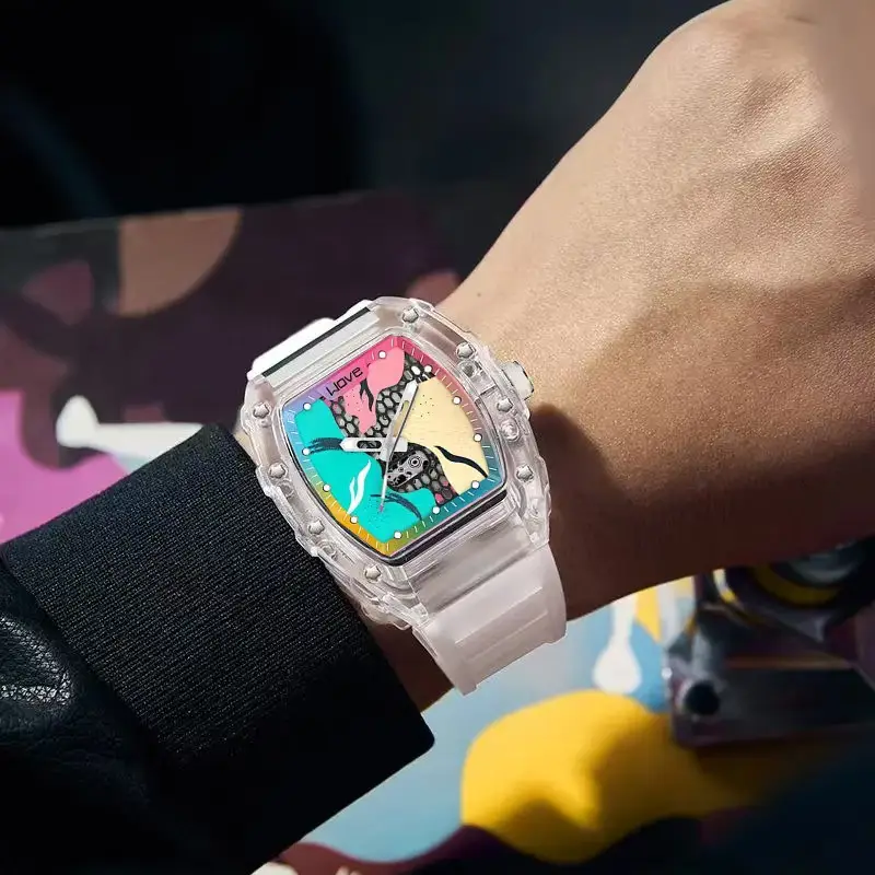 Zido Waterproof Fantasy Color Watch for Men - Image 9