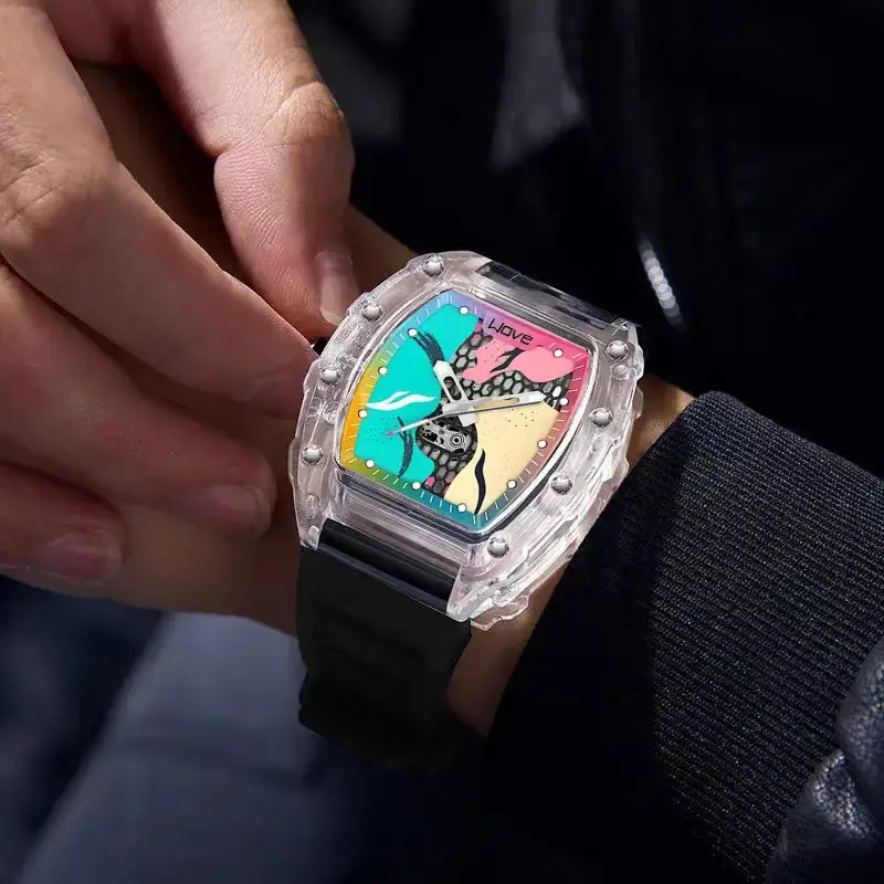 Zido Waterproof Fantasy Color Watch for Men - Image 10