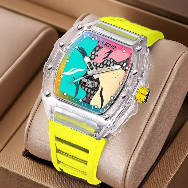 Zido Waterproof Fantasy Color Watch for Men - Image 4