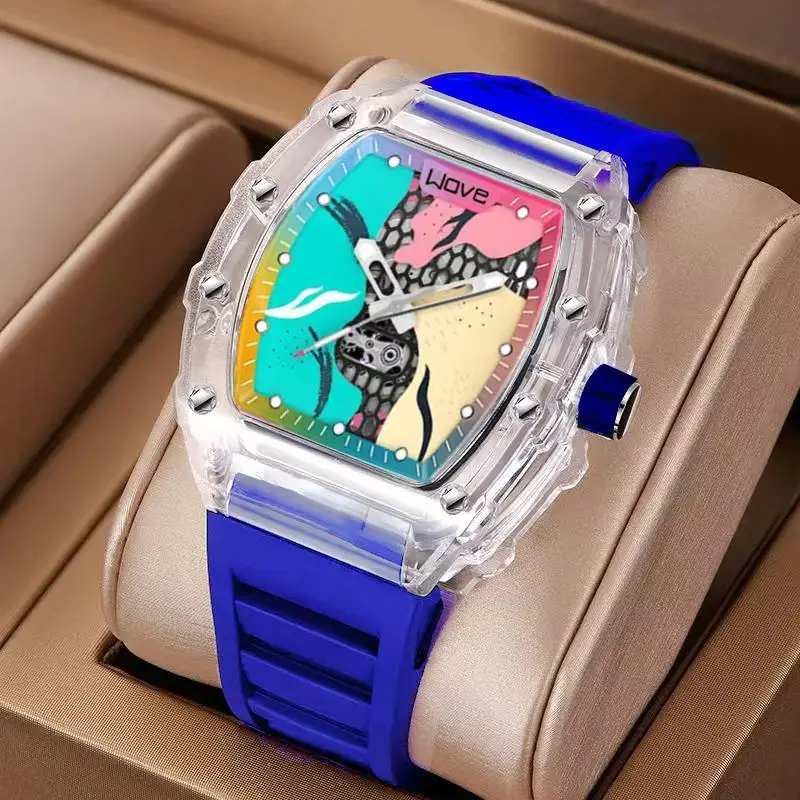 Zido Waterproof Fantasy Color Watch for Men - Image 6