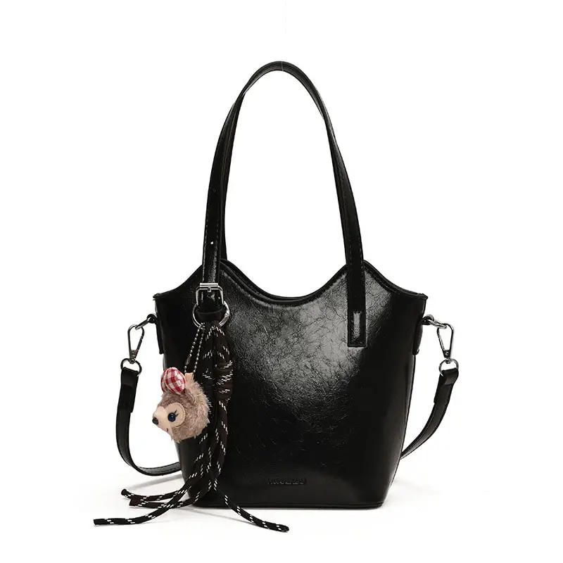 Vintage Contrast Color Shoulder Bag Women 2025 New - Image 8