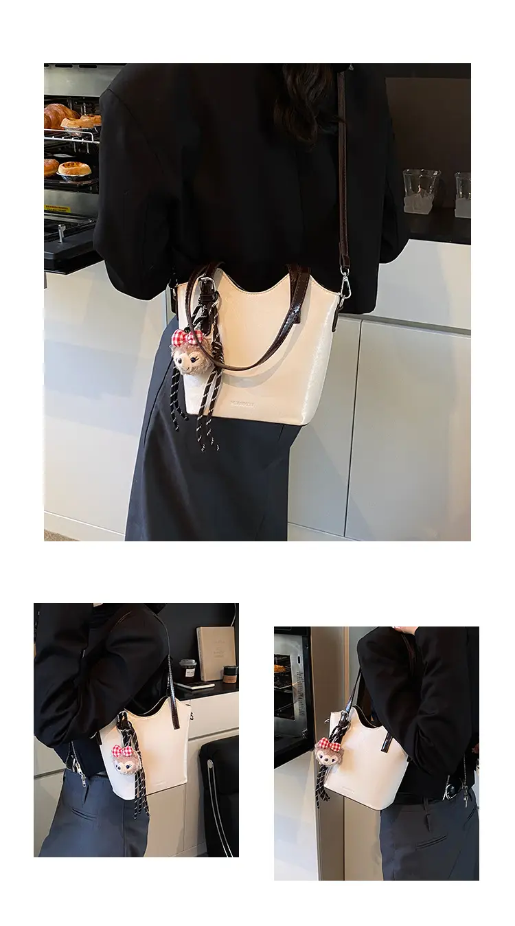 Vintage Contrast Color Shoulder Bag Women 2025 New — feature 12