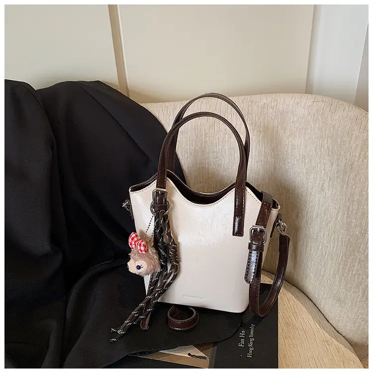 Vintage Contrast Color Shoulder Bag Women 2025 New — feature 20