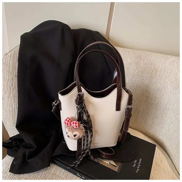 Vintage Contrast Color Shoulder Bag Women 2025 New — feature 21
