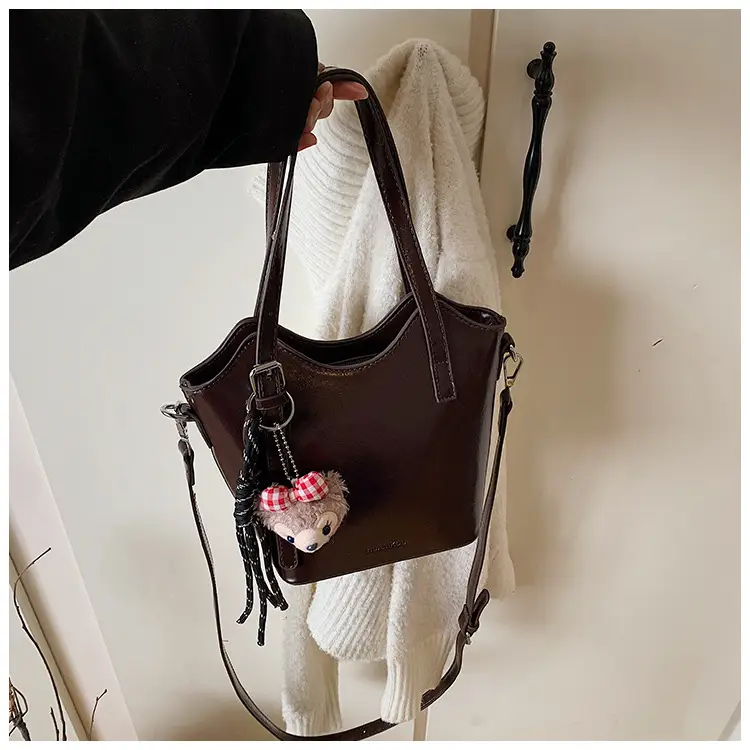 Vintage Contrast Color Shoulder Bag Women 2025 New — feature 23