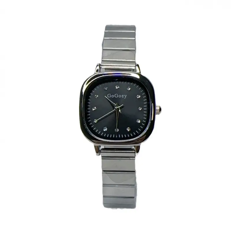 Ladies Steel Band Rhinestone Watch Small - Image 8