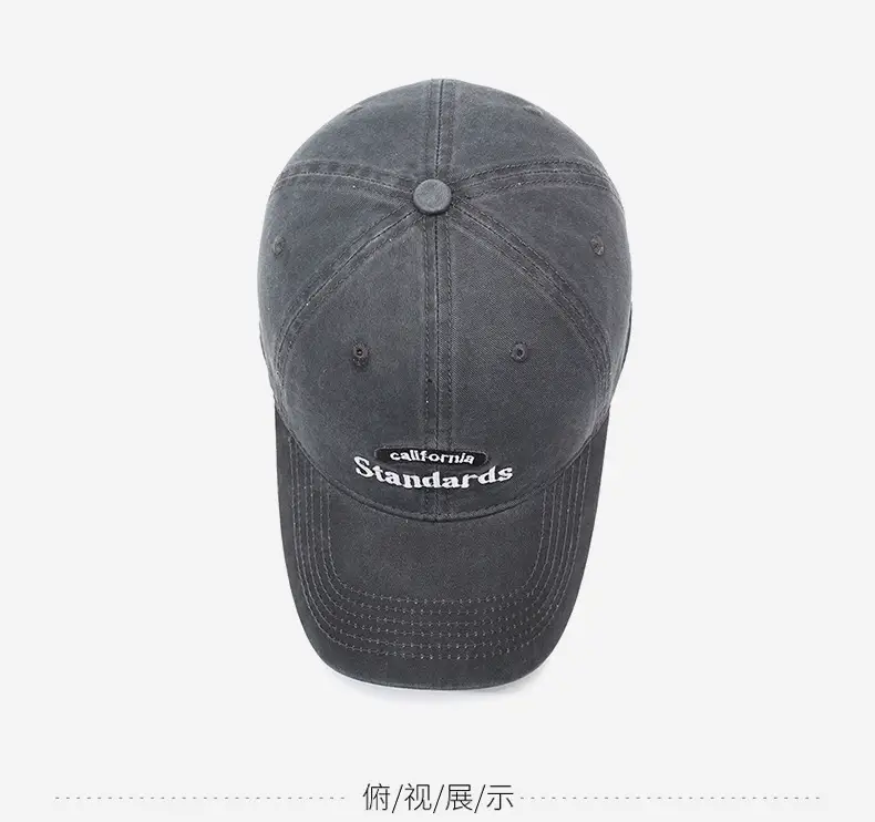 California Standards Washed Baseball Cap Grey — feature 13