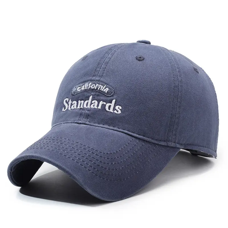 California Standards Washed Baseball Cap Grey - Image 3