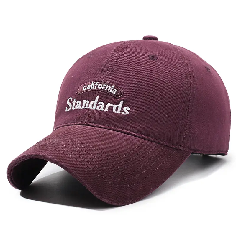 California Standards Washed Baseball Cap Grey - Image 4