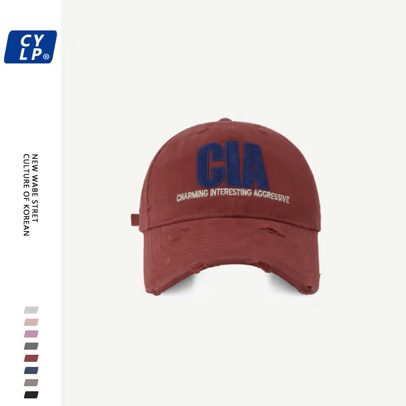 American Trendy GA Letter Embroidered Cap for Men Women - Image 10