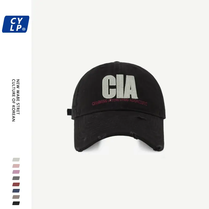 American Trendy GA Letter Embroidered Cap for Men Women - Image 11