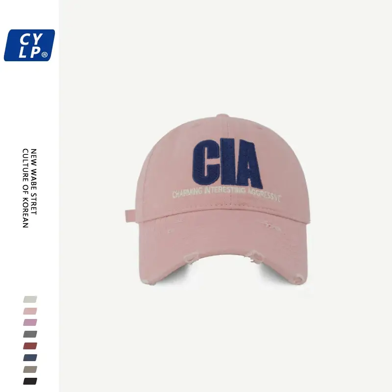 American Trendy GA Letter Embroidered Cap for Men Women — feature 16