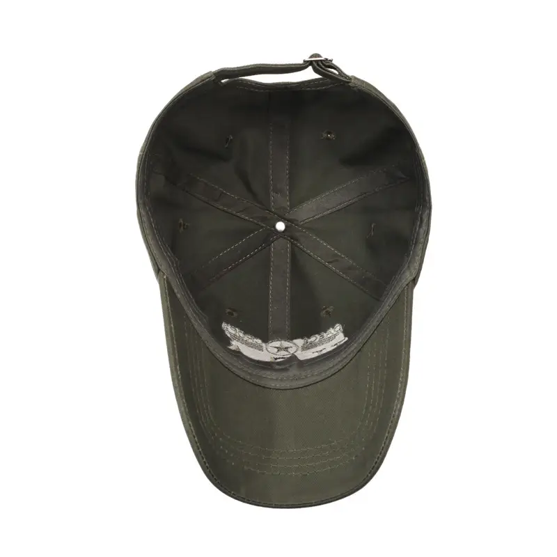 U.S.A. Camo Flat Cap Men's All Season - Image 7