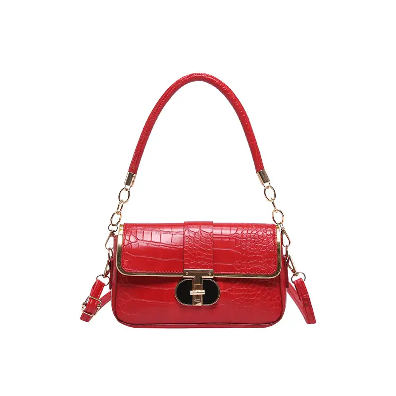 Red Korean Style Crossbody Bag for Women - Image 11