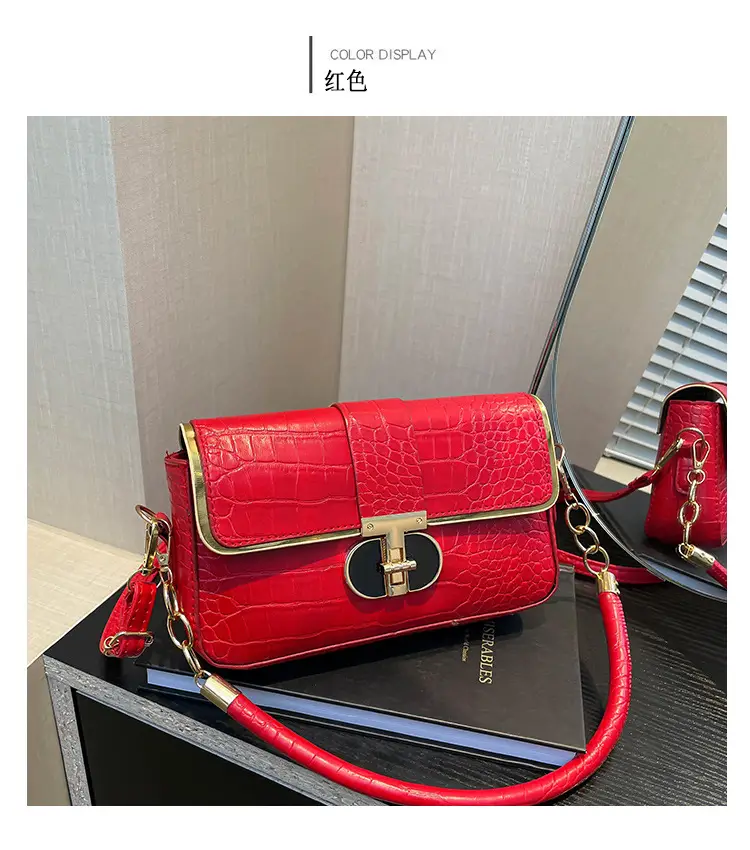 Red Korean Style Crossbody Bag for Women — feature 27