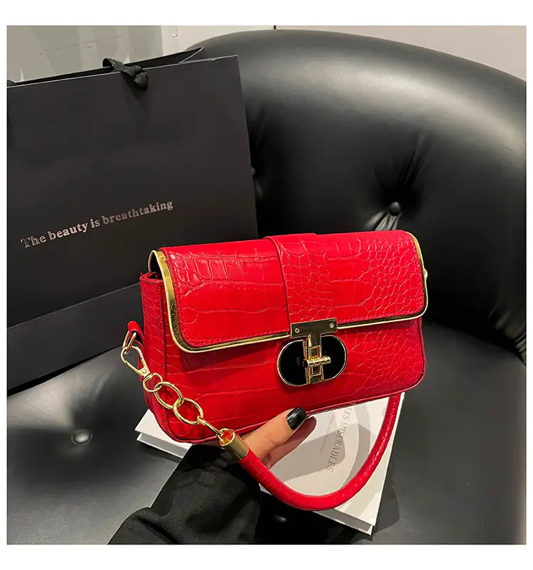 Red Korean Style Crossbody Bag for Women — feature 31
