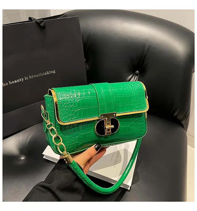 Red Korean Style Crossbody Bag for Women - Image 5