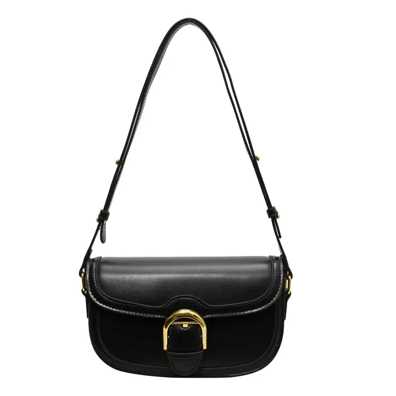 Women Crossbody Bag Black Leather 2026 New - Image 7