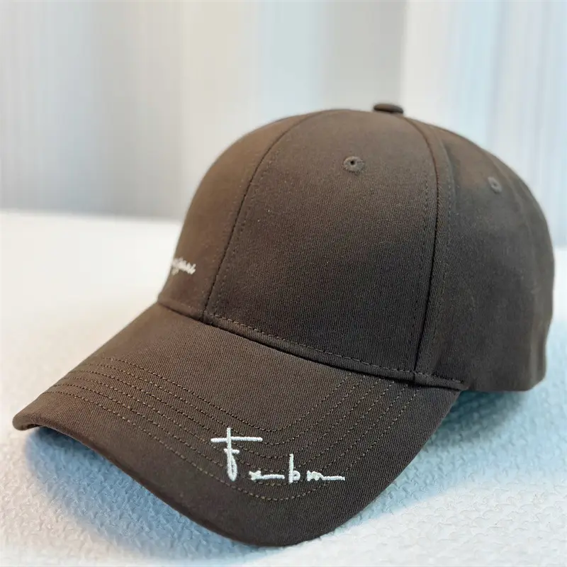 New Arrival Black Baseball Cap with Letter Embroidery - Image 3