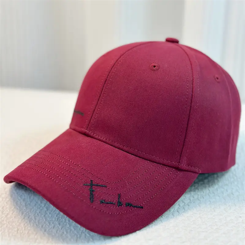 New Arrival Black Baseball Cap with Letter Embroidery - Image 5