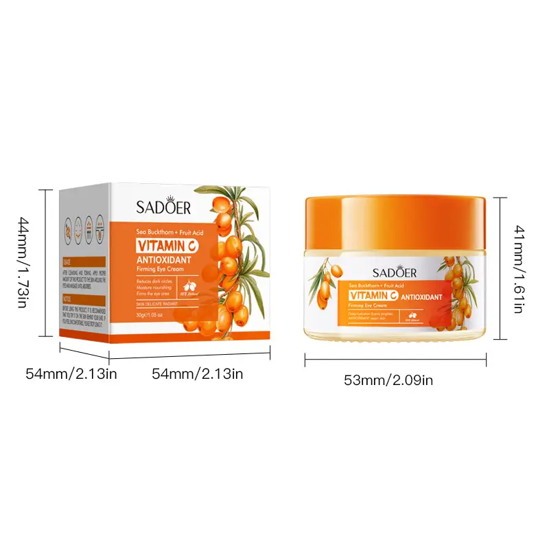 Sadoer Vitamin C Eye Cream Anti Aging Moisturizing - Image 6