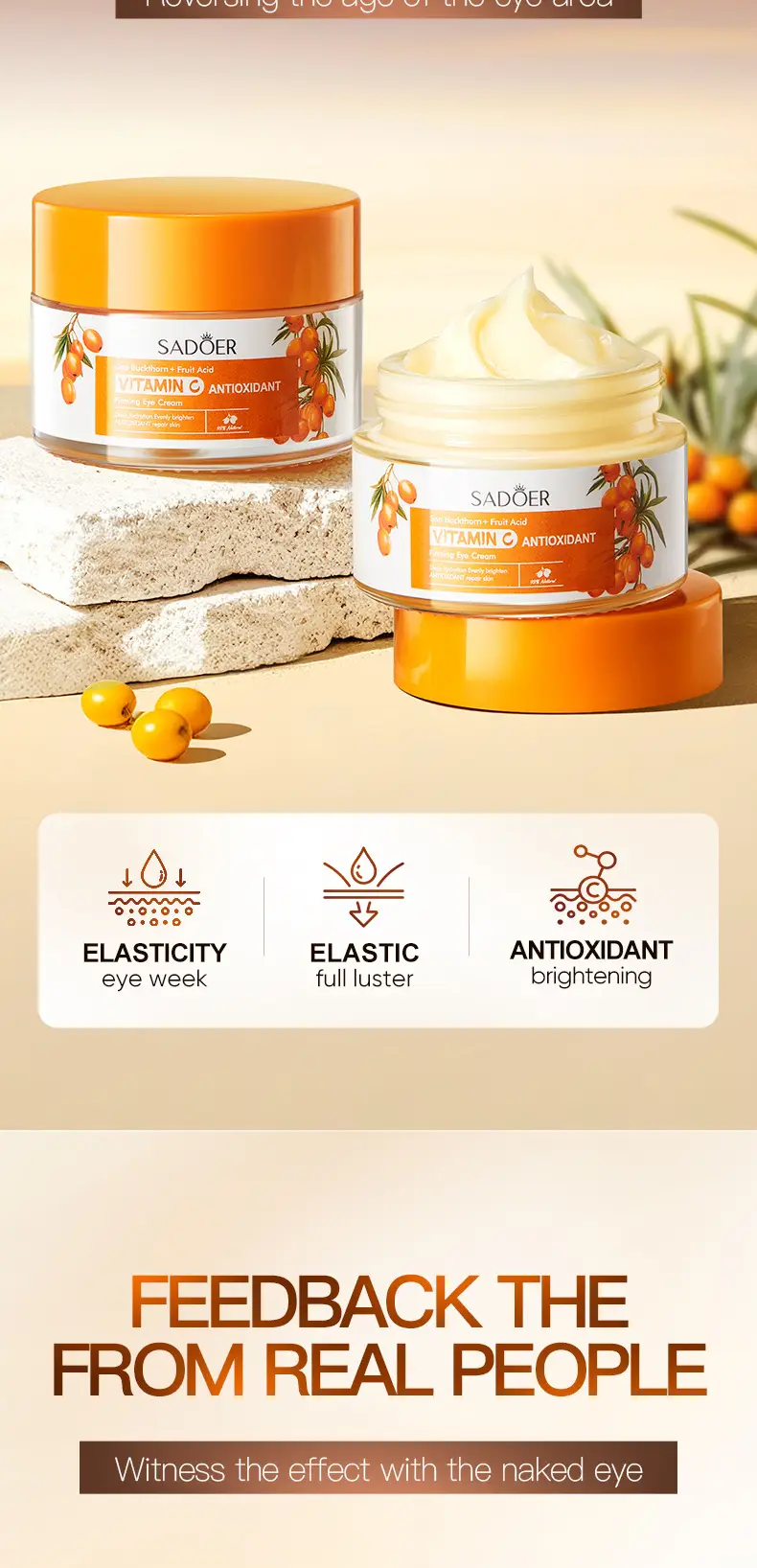 Sadoer Vitamin C Eye Cream Anti Aging Moisturizing — feature 13