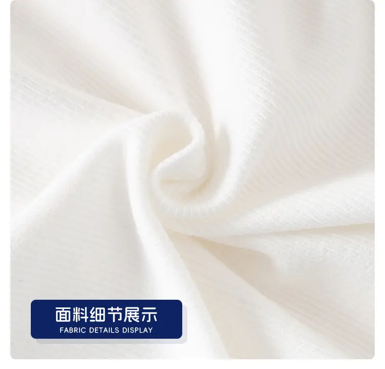 Boys' Pure White Long Sleeve Polo Shirt for School — feature 15
