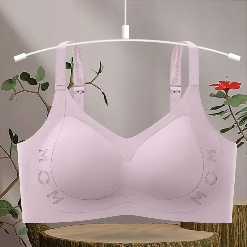 Traceless Women's Anti-Sagging Back Bra Black - Image 3