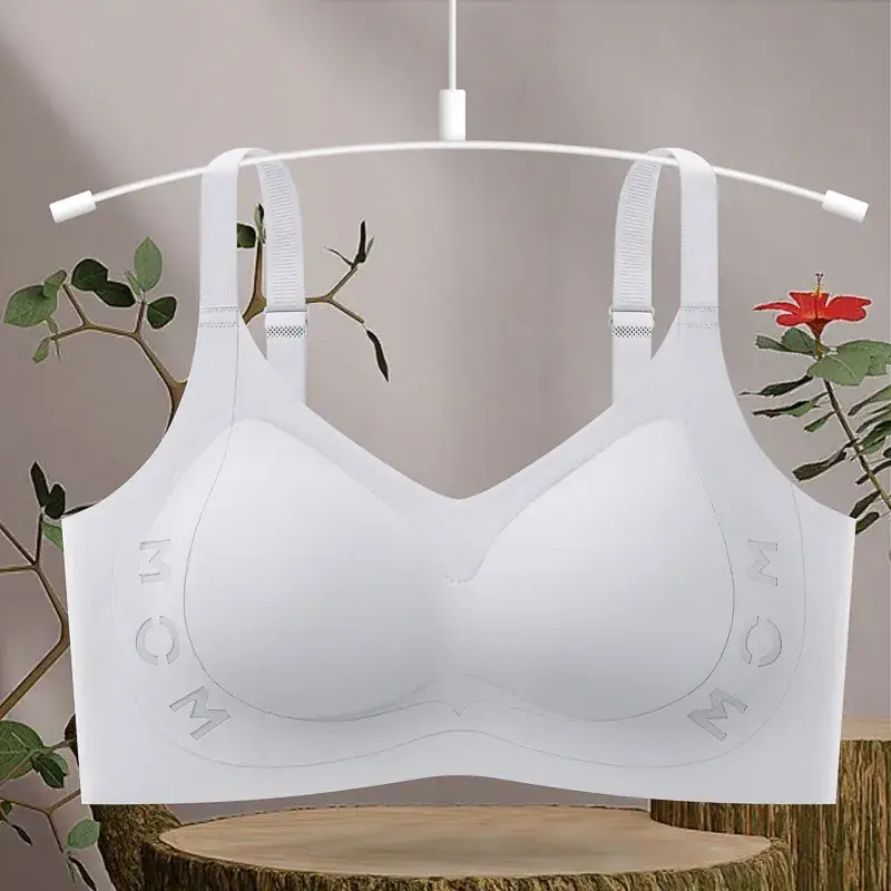 Traceless Women's Anti-Sagging Back Bra Black - Image 5