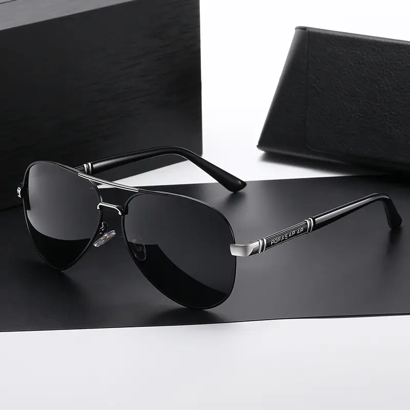 Polarized UV Sunglasses Red Gold Driving Day Use — feature 16