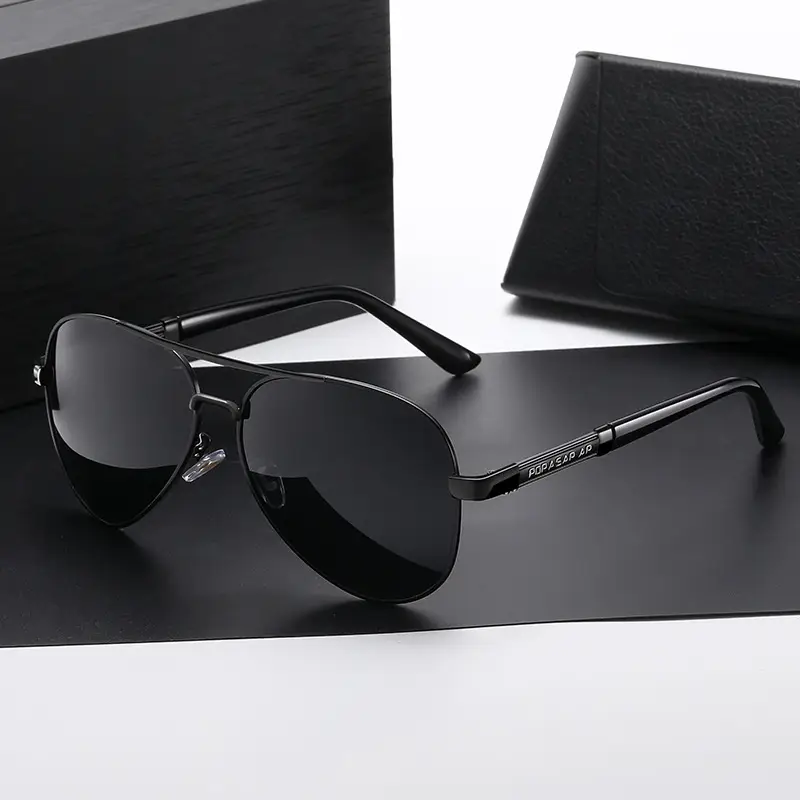 Polarized UV Sunglasses Red Gold Driving Day Use — feature 8